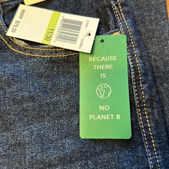 Women’s American Rag Cie Sculpt Stretch Ultra Soft Button Fly Jeans Size 11 Blue - Picture 11 of 13